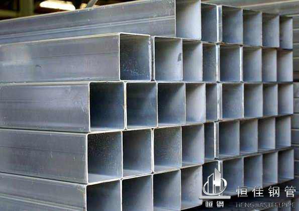 BS1387 Galvanized Annealed Steel Rectangular Hollow Section Tubing